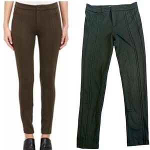 VINCE Green equestrian style riding legging pants Sz 6